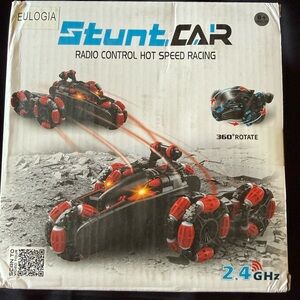 New Stunt Car - Black and Red Radio Control Hot Speed Racing
